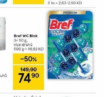 Tesco Bref wc blok nabídka