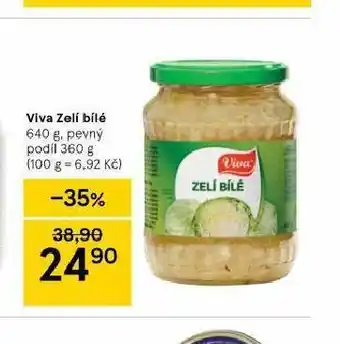Tesco Viva zelí bílé nabídka
