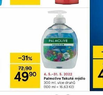 Tesco Palmolive tekuté mýdlo nabídka