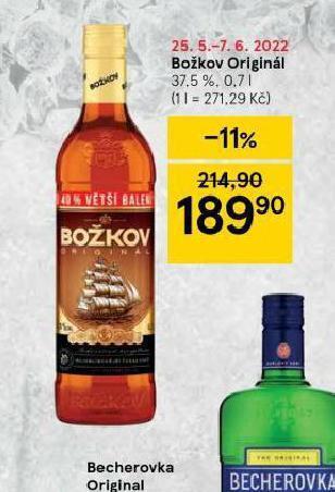 Tesco Božkov original nabídka