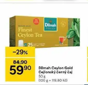 Dilmah ceylon gold cejlonský černý čaj