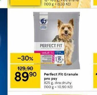 Tesco Perfect fit granule pro psy nabídka