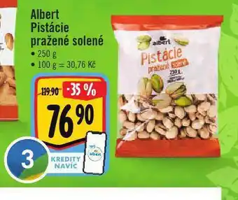 Jip Albret pistácie pražené solené nabídka