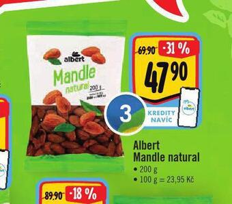 Jip Albert mandle natural nabídka