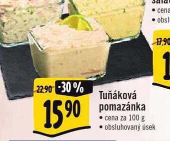 Jip Tuňáková pomazánka nabídka