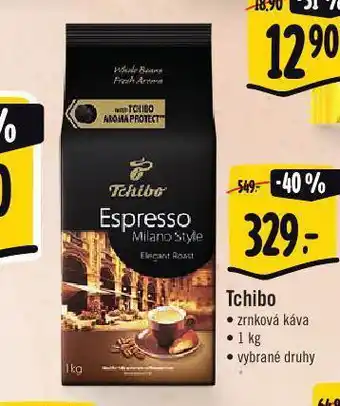 Jip Tchibo zrnková káva nabídka