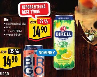 Jip Pivo birell nealko nabídka