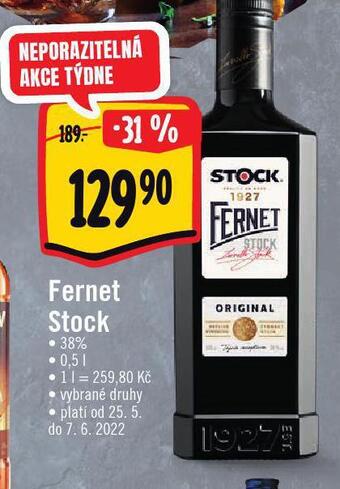 Jip Fernet stock nabídka