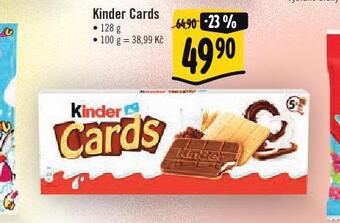 Albert Kinder cards nabídka