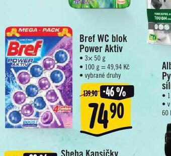 Jip Bref wc blok power aktiv nabídka