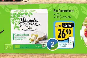 Albert Bio camembert nabídka