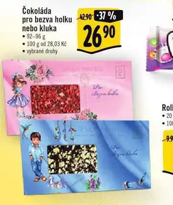 Albert Čokoláda pro bezva holku nebo kluka nabídka