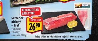 Albert Sumeček africký - filet nabídka