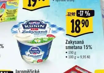 Albert Zakysaná smetana 15% nabídka