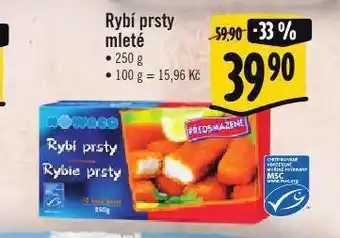Albert Nowaco rybí prsty mleté nabídka
