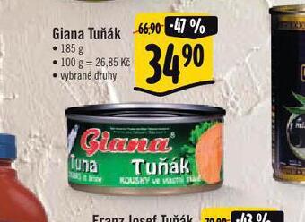 Albert Giana tuňák nabídka