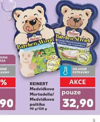 Kaufland Medvídkova mortadella nabídka