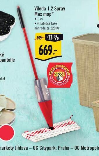 Albert Vileda 1.2 spray max mop nabídka