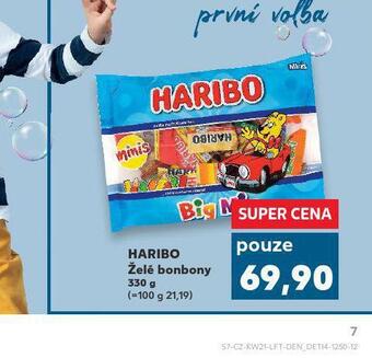 Kaufland Haribo želé bonbony nabídka
