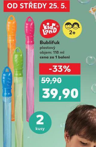 Kaufland Bublifuk nabídka