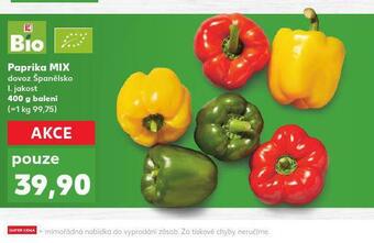 Kaufland Paprika mix nabídka