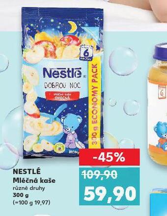 Kaufland Nestlé mléčná kaše nabídka