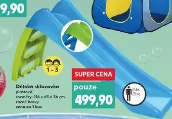 Kaufland Dětská skluzavka nabídka
