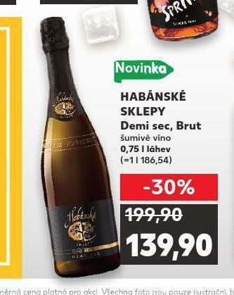 Kaufland Habánské sklepy nabídka