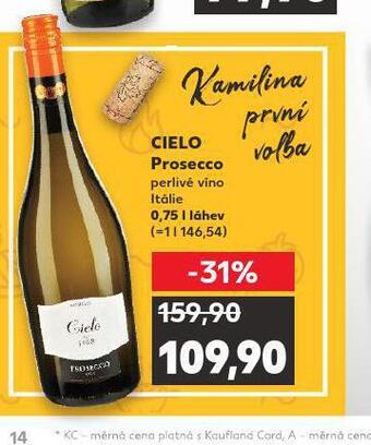 Kaufland Cielo prosecco nabídka