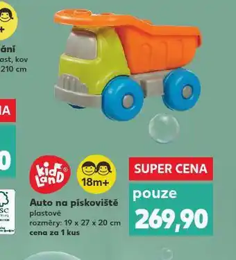 Kaufland Auto na pískoviště nabídka