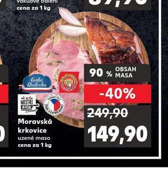 Kaufland Moravská krkovice nabídka