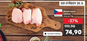 Kaufland Kuřecí horní stehna nabídka