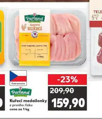 Kaufland Kuřecí meddailonky nabídka