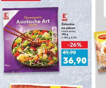 Kaufland Zelenina na pánev nabídka