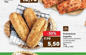 Kaufland Podmáslová bagetka nabídka
