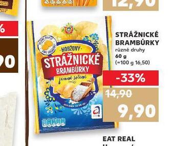 Kaufland Strážnické brambůrky nabídka