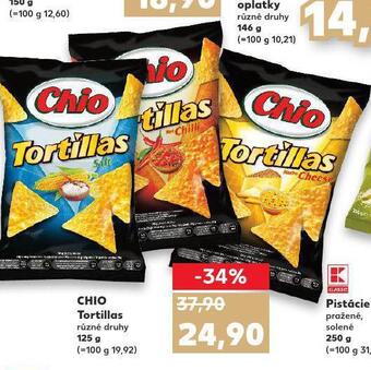 Kaufland Chio tortillas nabídka