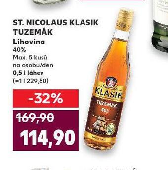 Kaufland St. nicolaus klasik tuzemák nabídka