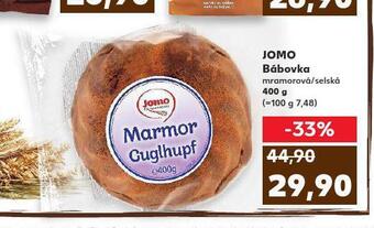 Kaufland Jomo bábovka nabídka