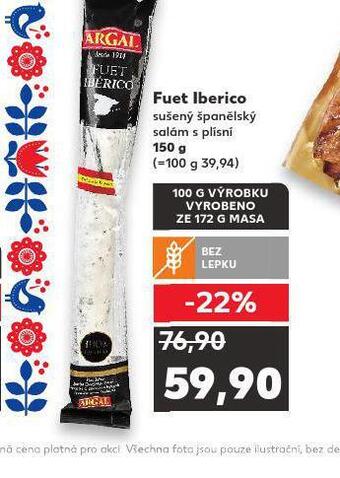 Kaufland Fuet iberico nabídka