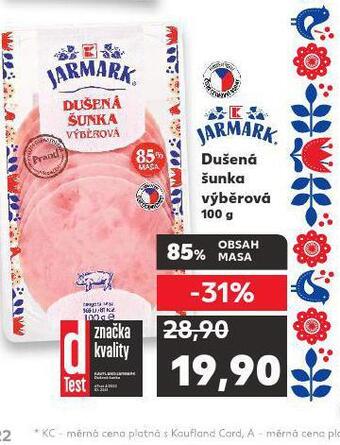 Kaufland Dušená šunka výběrová nabídka