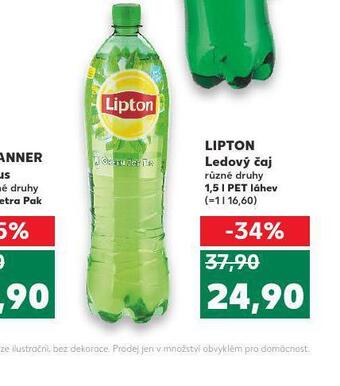 Kaufland Lipton ledový čaj nabídka
