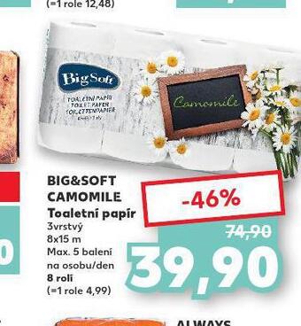 Kaufland Big soft toaletní papír nabídka
