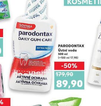 Kaufland Parodontax ústní voda nabídka