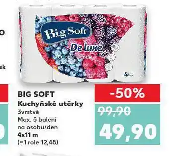 Big soft kuchyňské utěrky