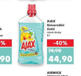 Kaufland Ajax univerzální čistič nabídka