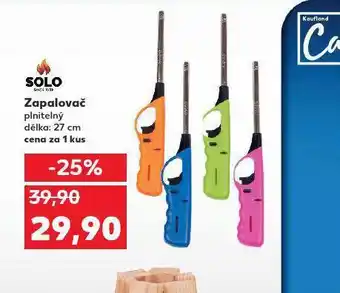 Kaufland Solo zapalovač nabídka