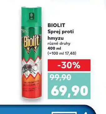 Kaufland Biolit sprej proti hmyzu nabídka
