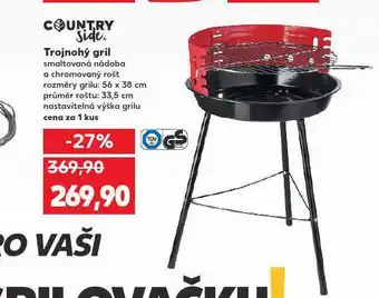 Kaufland Trojnohý gril nabídka
