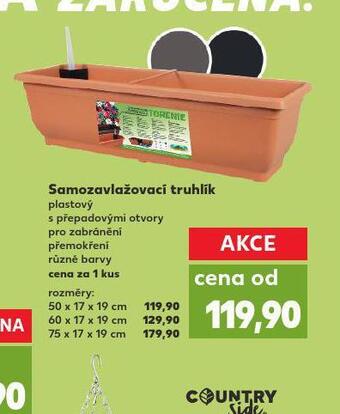 Kaufland Samozavlažovací truhlík nabídka